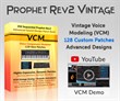 CreativeSpiral's VCM Volume 1 Voice Component Modeling Patch Bank