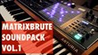 Arthur Fussy's Arturia Matrixbrute Volume 1 Sound Pack