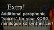 User Oscillator: Extra for Korg Prologue