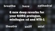 User FX: Cathedral Reverb for Korg Prologue
