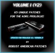 Robust American Volume I Sound Set for Korg Prologue (V2)