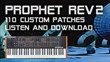SynthPatches RevField Sound Set for Prophet Rev 2
