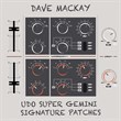 Dave Mackay UDO Super Gemini Patch Set
