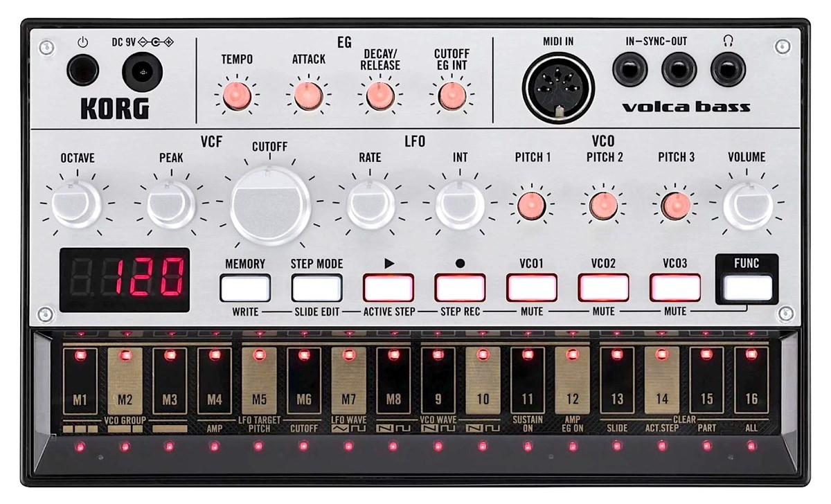 Korg Volca Bass - Free Patches, Presets, Soundsets and Sound Design.
